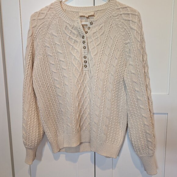 Sezane Bree Jumper - Cream - Size S - Picture 3 of 5
